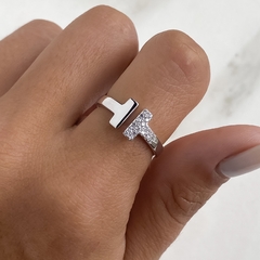 anillo regulable con cubics (cod AN461)