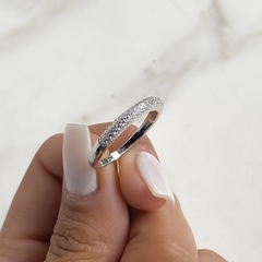 anillo medio sin fin (Cod AN458) - comprar online