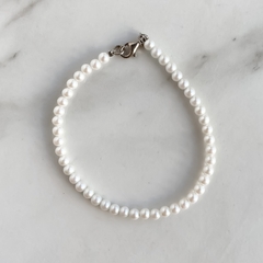pulsera de perlas 3mm (cod p224)