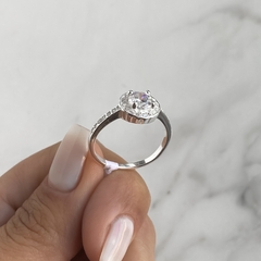 anillo con cubics (Cod an487) - tienda online
