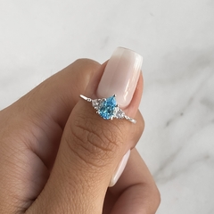 anillo medio sin fin centro cubic celeste (cod an484)