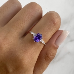 anillo centro cubic (Cod an481)