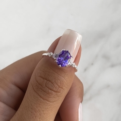 anillo centro cubic (Cod an481) - comprar online