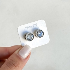 aros pasante susanito con cubics 10 mm (cod Ar809) en internet