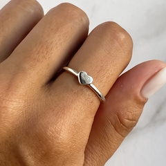 anillo centro corazon (cod An621)