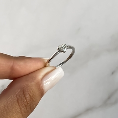 anillo centro corazon (cod An621) - comprar online