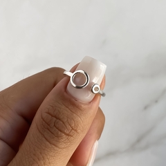 anillo regulable circulos (Cod an637)