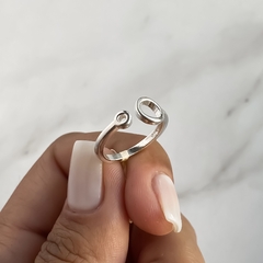 anillo regulable circulos (Cod an637) - comprar online