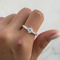 Anillo medio sin fin centro cubic (Cod an736)
