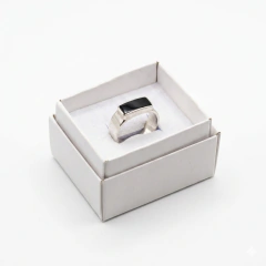 anillo sello con onix (cod An1150) - comprar online