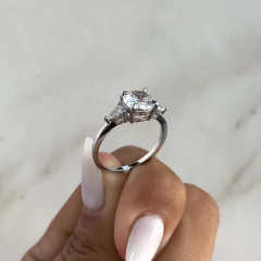 Anillo diseño con cubics (Cod an962) en internet