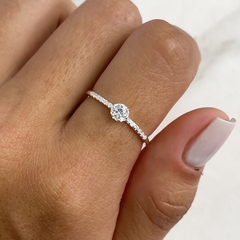 anillo medio sin fin centro cubic (Cod an654)