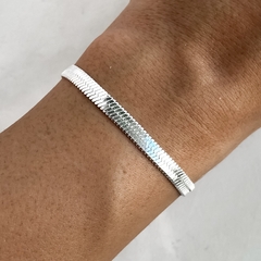 Pulsera de acero blanco (Cod P286)