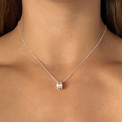 conjunto con dijes dona con cubics (Cod c408)
