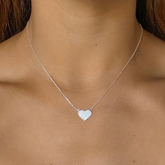 conjunto con corazon con cubics (cod c410)