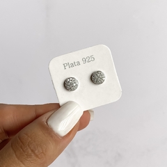 aros pasante con cubics (cod ar675)