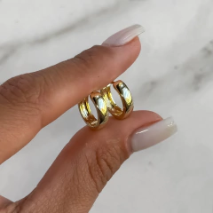 argollas de plata Gold (Cod ar835) - comprar online