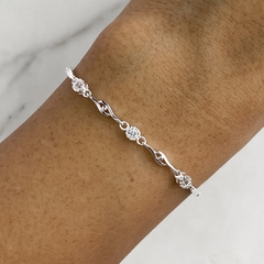 pulsera con cubics (cod p237)