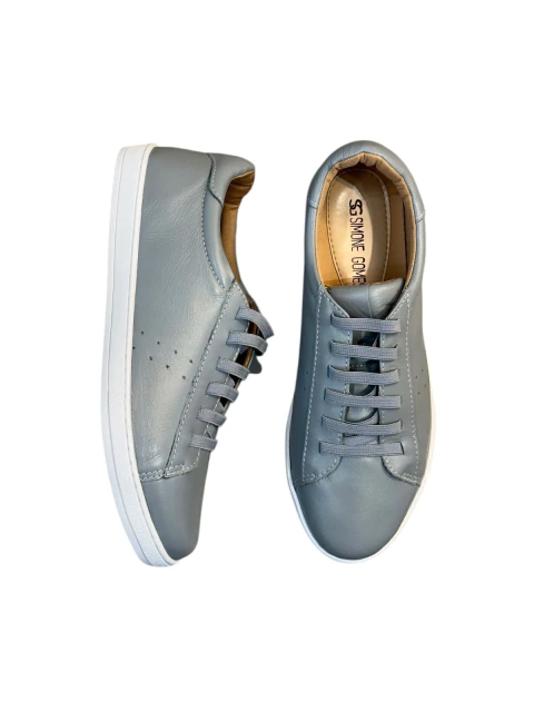 Tênis casual Couro Elástico