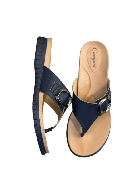 Chinelo Ortopédico Feminino com Fivela Decorativa