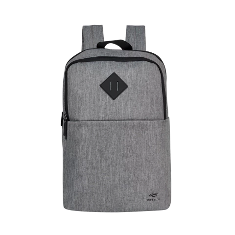 MOCHILA PARA NOTBOOK 15,6 MC-40GY CINZA C3TECH Divisória Interna para notebook em Poliéster Tecido Oxford 210D