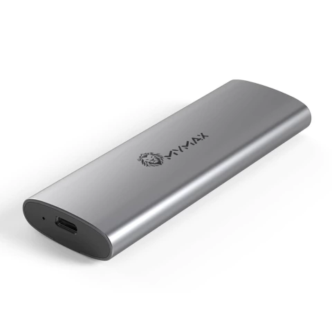 Gaveta Case para SSD M.2 SATA/NVMe USB 3.1 -Prata( MENC-M2809/SL) Mymax