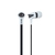 Fone De Ouvido Colorhit Branco com Preto Fn203 Newex, Cabo com 1.20m, Par de plugues de silicone extra