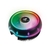 Cooler Fan CPU FC-L20RGB C3Tech Gaming, iluminação RGB através de lâmpadas de LED, 2200 RPM, 7 lâminas
