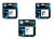 KIT COM DOIS CARTUCHO 667 PRETO E UM COLORIDO ORIGINAL HP - comprar online