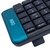 Combo Wireless Teclado E Mouse OEX Blend Tm404 Preto/verde 78 Teclas Alcance até 10mt na internet
