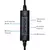 Headset USB Go Tech U20 VOIP Biauricular Preto Controles integrados no fio na internet
