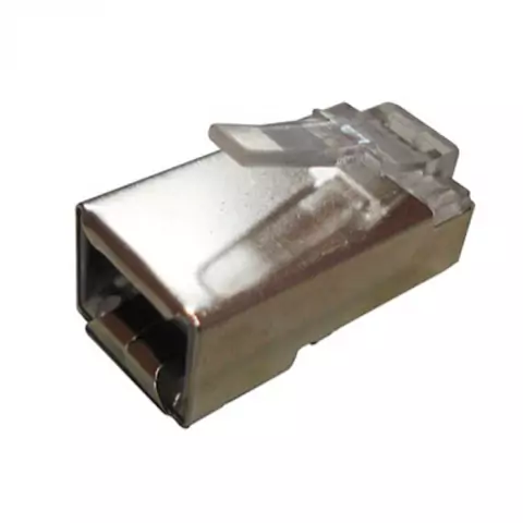 CONECTOR RJ45 CAT.5E BLINDADO CY-7014 SECLAN - VENDA UNIDADE