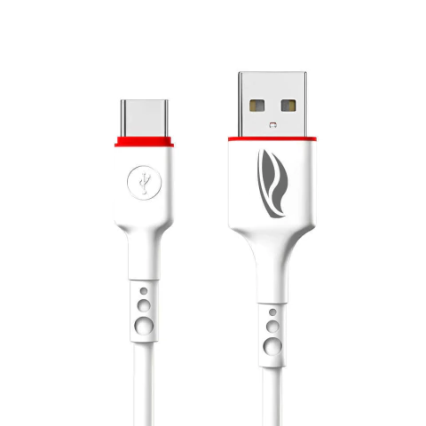 Cabo USB-USB-C 1M CB-C100WH C3Tech 3A USB-A para Tipo-C
