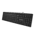 Teclado USB Multimídia KB-M11BK Preto C3Tech , Possui tecla AltGr, Sistema anti-respingo, Suporte a Windows e Linux