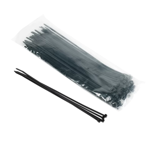 Abracadeira de Nylon Moblik 300 x 4,8mm Preto PCT 100UN