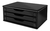 SUPORTE PARA MONITOR 3 GAVETAS BLACK SOUZA PIANO COM GAVETAS PRETAS PTA REF : 3347
