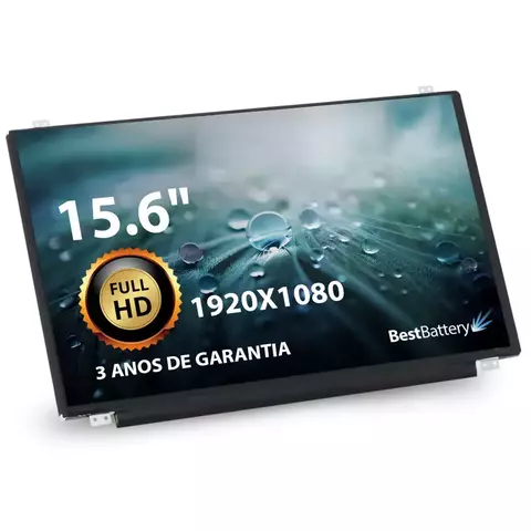 TELA LED LCD 15.6 1920 X 1080 LED 30P Full HD 15.6 Led Slim B156HTN03.8 Notebook Nr Serie: 223105