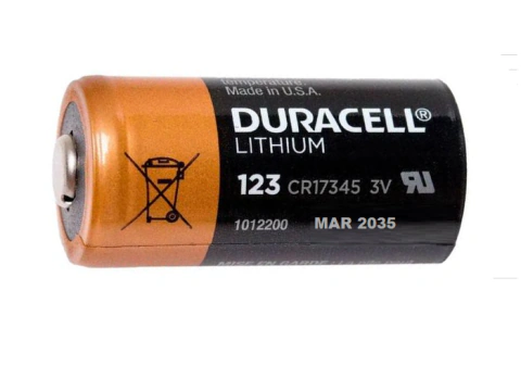 Bateria Duracell CR123/A Desfibrilador Zoll Validade: 2035