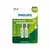 Pilha Philips Recarregável AA R6 2500mAh - Cart. c/2 un