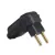 Plug 2 Pinos 20A Macho PLD8 Preto Margirius