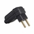 Plug 2 Pinos 10A Macho PLD10 Preto Margirius
