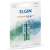 Pilha Elgin AAA LR03 1,5V alcalina cartela com 2 unidades para controles, fechaduras eletrônicas e dispositivos domésticos.