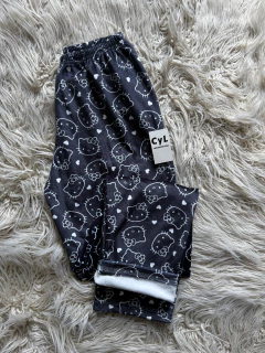 Pijama Kitty negro