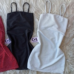 Vestido recto de lurex en internet