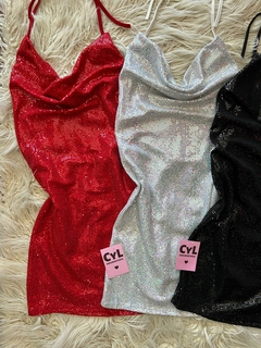 Vestido shine - cylindumentaria