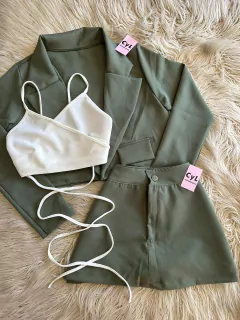 Blazer con bolsillos