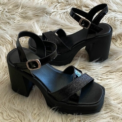 Zapatos glitter en internet