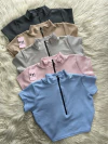 Polera con cierre