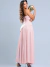 Vestido Longo Alfaiataria E Tule Com Fenda - Yasmin na internet