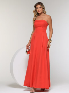 Vestido Longo Ombro A Ombro - Simone - comprar online
